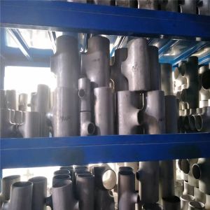 ASME B16.9 815 UNS32750 2 4 6 8 Inch Stainless Steel Seamless Butt Weld Tee Pipe