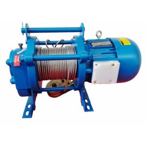 China CE Certification​ Indoor 1.5T Electric Wire Rope Winch on sale