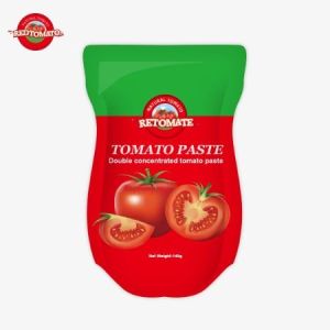 Cheap 140g Stand-Up Sachet Of Sweet And Sour Tomato Paste, Available In 22% To 30% Purity for sale