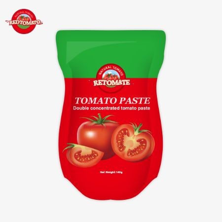 140g Stand-Up Sachet Of Sweet And Sour Tomato Paste, Available In 22% To 30%