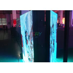 Advertising Double Sided LED Cabinet , 1/4 scan Constant Current Waterproof LED
