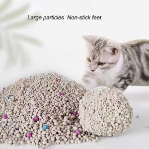 Customised Fragrance Strong Clumping Bentonite Cat Sand For Water Absorption And