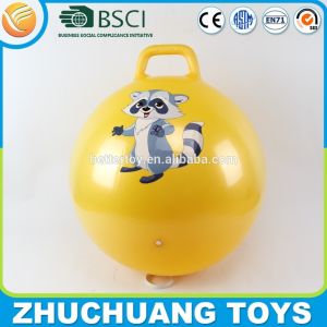 Cheap printed custom logo bouncing ball exercises for adults for sale