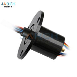 Cheap Signal OD22mm Ethernet slip ring 4 channel For RJ45 Connector for sale
