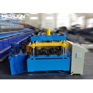 15m/Min High Speed Floor Deck Roll Forming Machine With Custom Embossing And