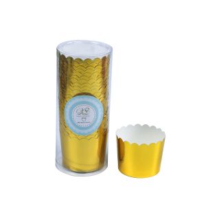 Muffin Cupcake Aluminum Metallic Foil Lined Baking Cups