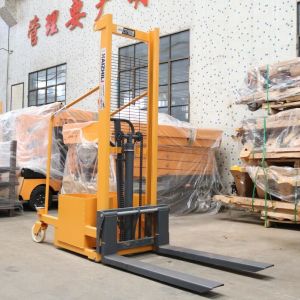 Manual hydraulic forklift 2000kg counterbalance hand operated pallet stacker