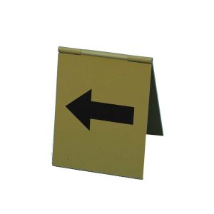 P077 Hinge type yellow plastic photo direction indicatoers(up,down,left,right