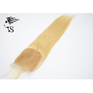 Straight 4x4 613 Lace Frontal Closure Free Part , Swiss Lace Women's Topper