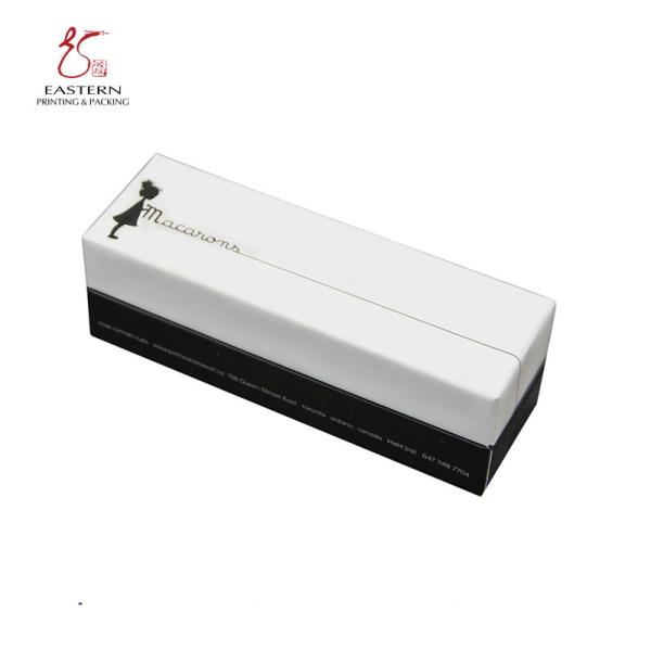 Quality Custom Paperboard Macaron Packaging Boxes with Lid | 1000 Pcs Trial Quantity wholesale
