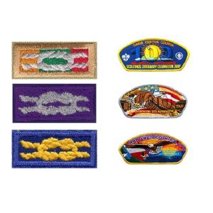 Overlock Border BSA Boy Scout Patrol Patches 120D Polyester Thread