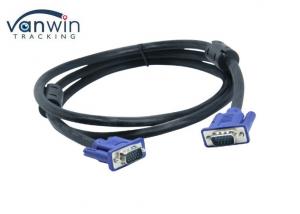 Cheap High Speed Video 15PIN VGA To VGA Cable Male To Male 8mm For CCTV System for sale