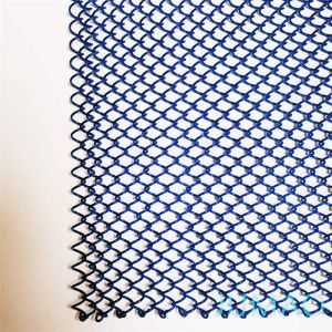 Hotel Lobby Metal Mesh Drapery Fabric Curtain Space Divider