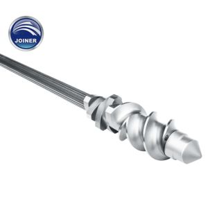 Involute Spline Shaft Cold Rolling Shaft Spare Parts For Twin Screw Extruder