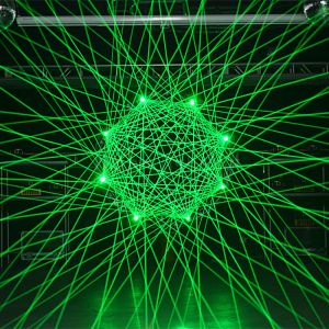 Classic Style Hot Sale 4w ILDA RGB Animation Laser Light Show Projector for DJ