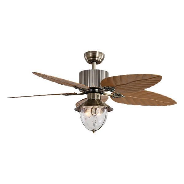 Modern Decorative 4100k Crystal Ceiling Fan With Light Remote Control Invisible
