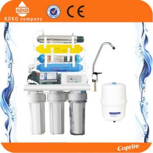 Cheap UV Water Purification 7 Stage Reverse Osmosis Water Filter System For Restaurant for sale