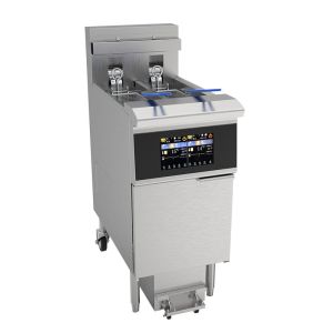 OFE-213L 14.3kw Power Touchscreen Smart Panel  Electric Open Chips Fryer Machine