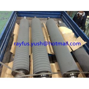 Corrugated Roll For Single Facer Customized Various Flute Low Medium High Speed