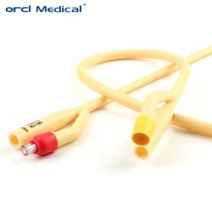 Disposable Latex Catheter With Double Lumen And Three Lumen Latex Foley Catheter