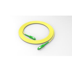 Buy cheap Simplex Fiber Optic Patch Cable SC APC To SC APC Single Mode Optical Fiber Cable from wholesalers