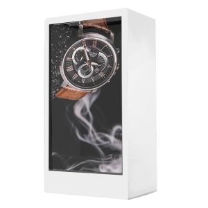 HD 1080P 450cd/M2 32 Inch Transparent LCD Display Case With Touch Screen