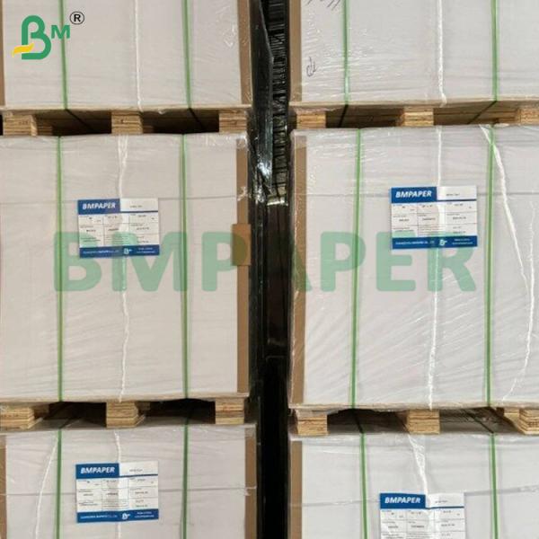 Quality 40gsm+10gsm PE Coated One Side Glossy MG White Paper Sheets wholesale