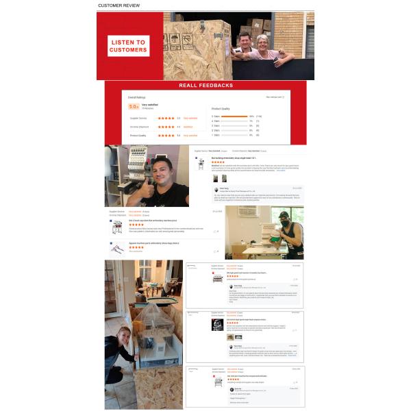 BAI Cording Embroidery Machine 1200rpm Large Area Embroidery Machine