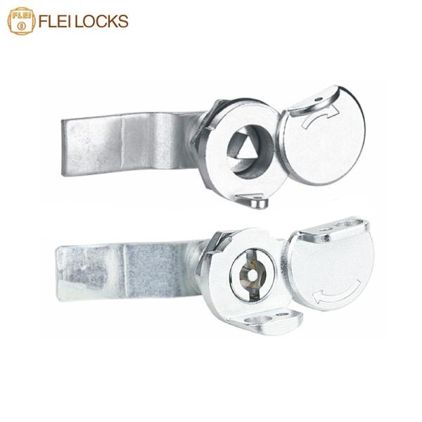 Quality Auto Equipment Cabinet And Door Zinc Alloy Padlock With Dust Cover Cam Lock wholesale