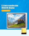 3.5Inch IPS Transflective TFT LCD Displays VGA SPI RGB Interface Sunlight