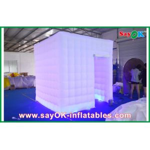 Inflatable Cube Tent 2.4 X 2.4 X 2.5M Inflatable Photobooth Kiosk For Events