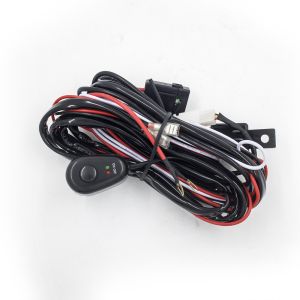 2.5 Meter Automotive LED light bar Wiring Harness with Connector Remote Controller Switch Control for car