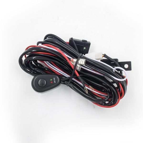 2.5 Meter Automotive LED light bar Wiring Harness with Connector Remote