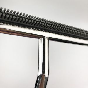 Glass Window Shower Tile Wiper With Leaf Blade Lip