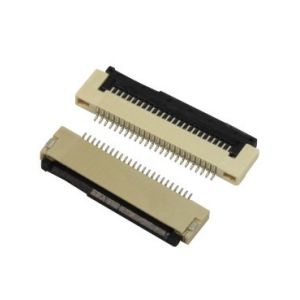 Pitch 0.5mm Fpc Connector 4 Pin To 68 Pin Right Angle 90° Easy On Smt Type H 2