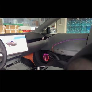 22 Lights Phantom Colored for ZEEKR 007 Ambient Light ,Screen/We Chat applet/App