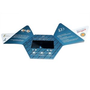 VIF Custom Gift Digital Birthday Cards 7 Inch Rechargeable Lithium Batteries