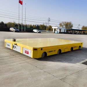 Cheap 70 Tons Steering Wheel Omnidirectional Trackless Transport Cart for sale