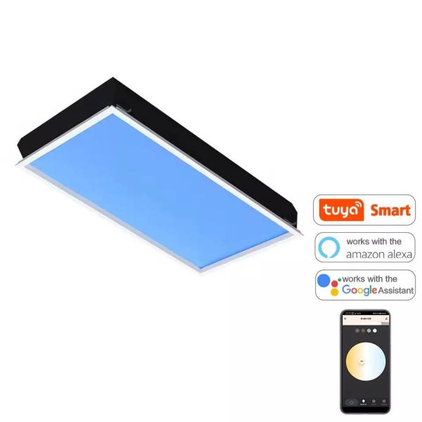 Quality Remote Control LED Skylight Panel 220V 60x120 Durable Artificial Sunlight wholesale