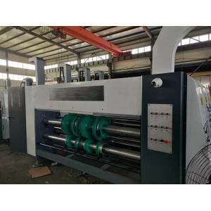 900x2000mm Two Color Printer Slotter Die Cutter Machine Cardboard Box