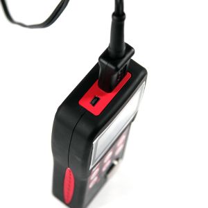 Lower Power Consumption Material Thickness Gauge With Two - Point Calibration