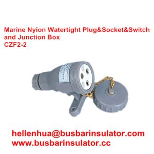 marine nylon watertight socket CZF3-2 marine socket and switch