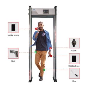 7 Inch LCD Screen Walk Through Security Scanners UNIQSCAN UB800 For Philippine