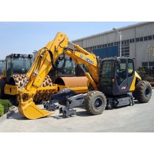 XE60WA Walking Type 6 Ton Wheel Loader Excavator With 0.23cbm Bucket Capacity
