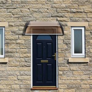 Safe PC Door Canopy , Gazebo Polycarbonate Canopy Environment Friendly