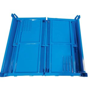 Easy-to- Powder Coating Finish Storage Containers for Industrial Warehouse