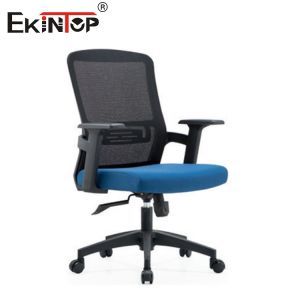 PP Fixed Armrest Nylon Base Mesh Office Chair For Office Furniture