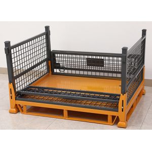 Large Wire Mesh Motorcycle Stillage For Easy Loading Unloading