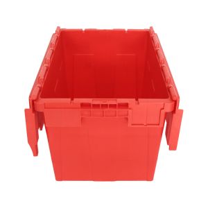 Transportation Packaging Solution Stackable Plastic Moving Crate with Customized