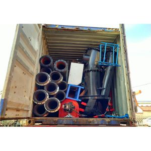 8 Inches Portable Hydraulic River Sand Dredging Ships Pump Cutter Sution Dredger